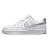 Nike Court Vision Low Next Nature Белые женские кроссовки серебристого цвета с металликом DH3158-108