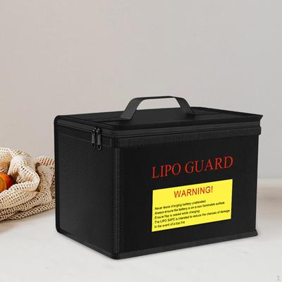 Огнестойкая сумка для аккумулятора Lipo, безопасная сумка из ПВХ с огнестойким покрытием