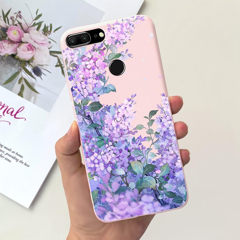 For Honor 9 Lite Case Popular Flower Slim Soft Silicone Coque Phone Cover For Honor 9 Lite LLD-AL10 LLD-L31 Fundas Honor9 Bumper