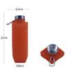 23OZ Portable Water Bottle Outdoor Silicone Sports Kettle Folding Bottle Portable Collapsible Water Cup