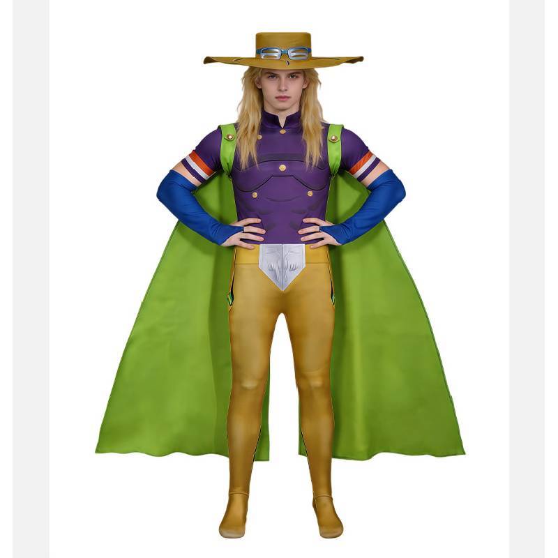 Jojos Bizarre Adventure Jonathan Joestar Cosplay Suit With Taffeta Material For Cosplay Events