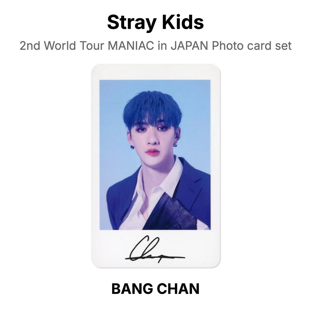 Stray Kids 2-й мировой тур MANIAC в ЯПОНИИ Набор фотокарточек Официальная фотокарточка