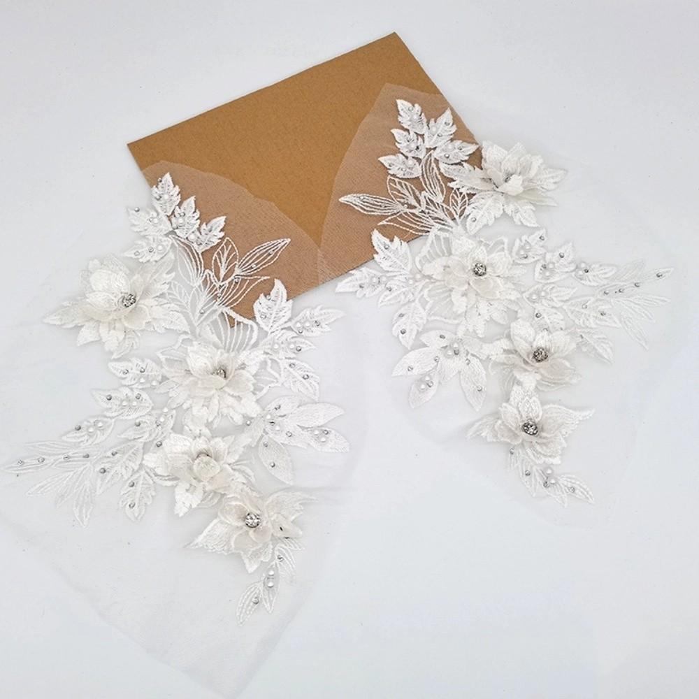 Элегантная нашивка с вышивкой пайетками, вышивка цветов, аппликация для одежды, шитье