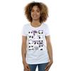Disney Womens/Ladies Nightmare Before Christmas Many Faces Of Jack Squares Cotton T-Shirt