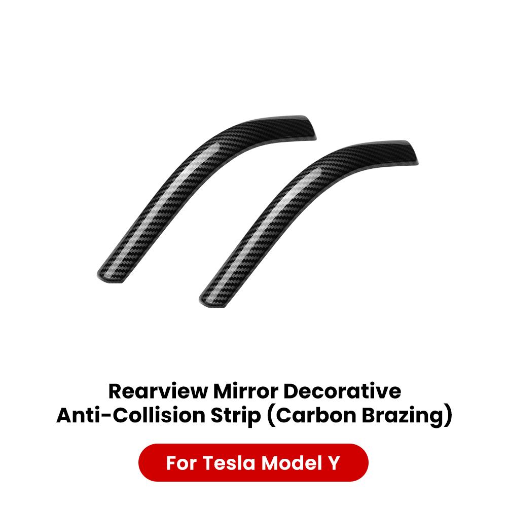 YZ Защита зеркала заднего вида для автомобиля Tesla для Tesla Model Y Model 3 Защита зеркала Автомобильная противоударная полоса Автомобильный аксессуар
