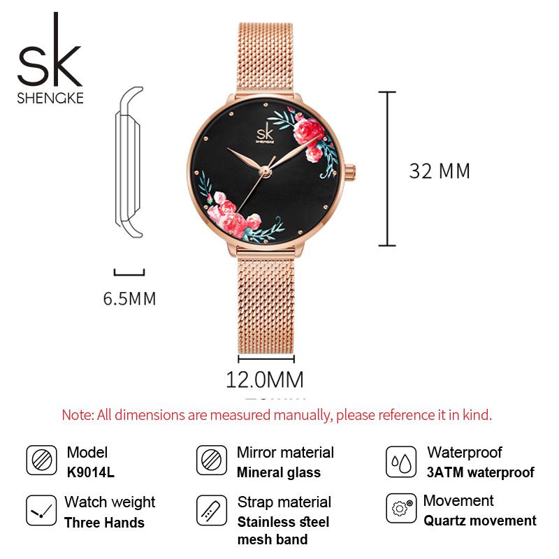 SHENGKE Женские кварцевые часы в оригинальном стиле, часы наручные женские от ведущего бренда, лучший подарок, часы для жены, друга, семьи