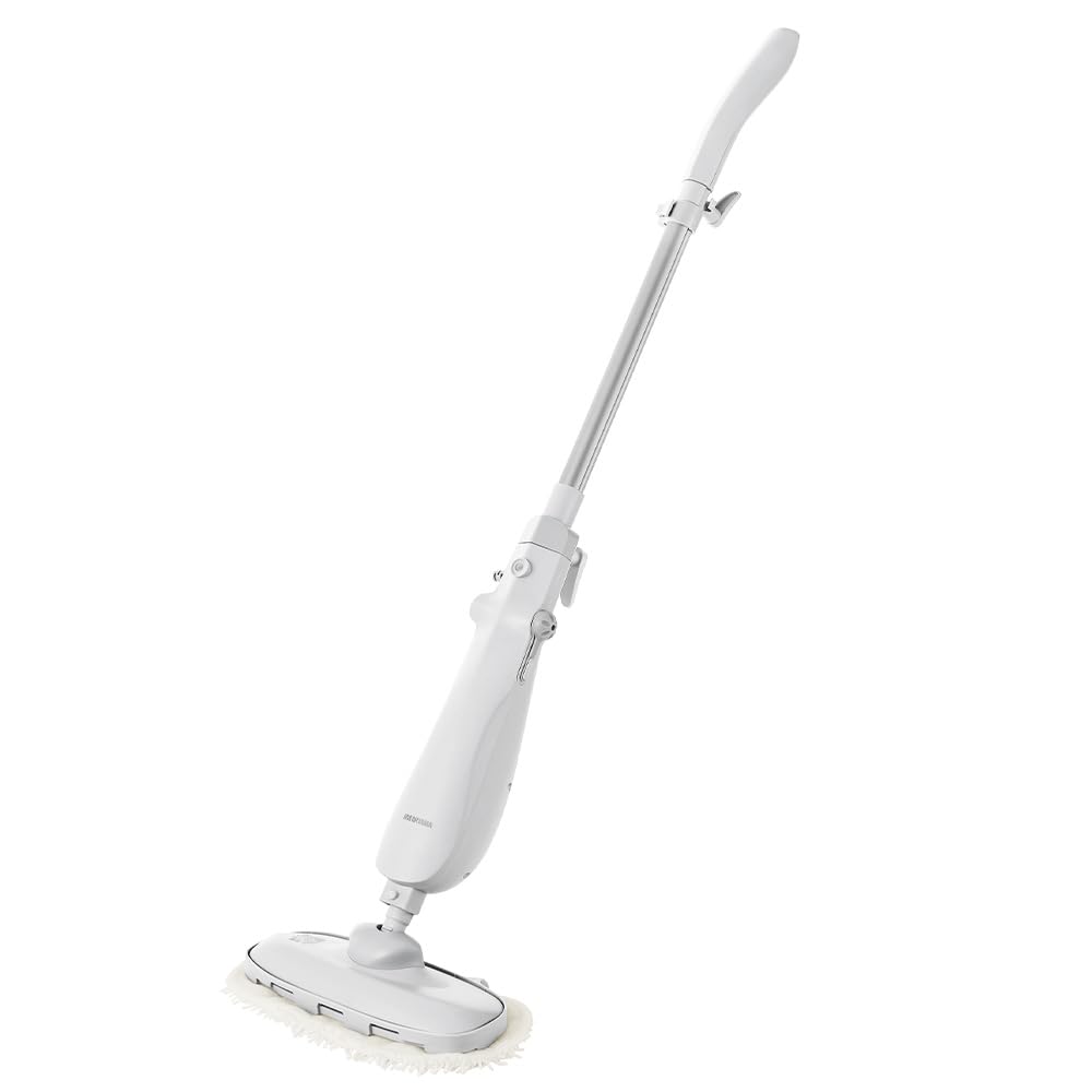 Iris Ohyama Steam Mop Cleaner STMP-240, White, Sterilizing, Deodorizing, Lightweight