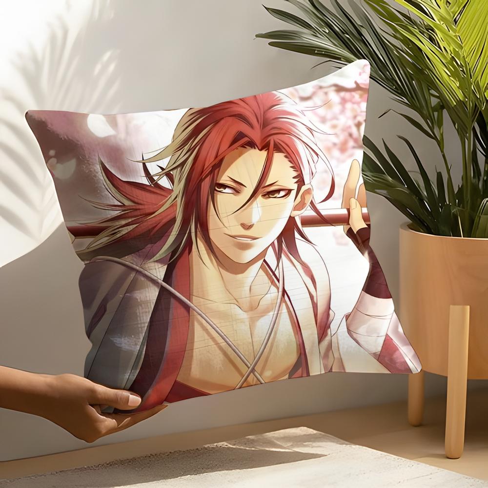 Аниме Мультфильм H-Hakuoki Игровой Наволочка Льняные Чехлы Для Подушек Для Декоративного Дивана Домашние Подушки Чехол Автомобильное Сиденье Чехлы Для Подушек
