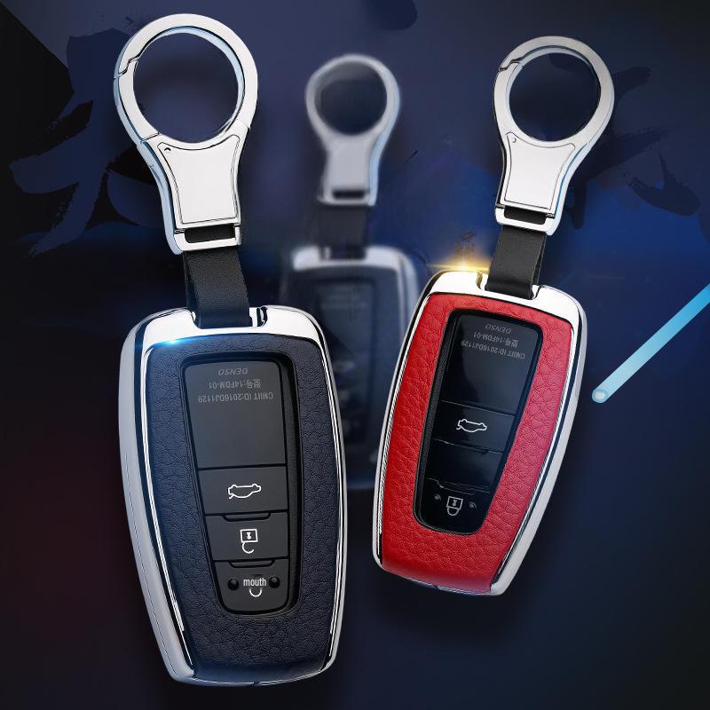 Чехол для ключа для Toyota Camry 8-го поколения 2018 года, New Prado 2700, Yi Ze и CHR