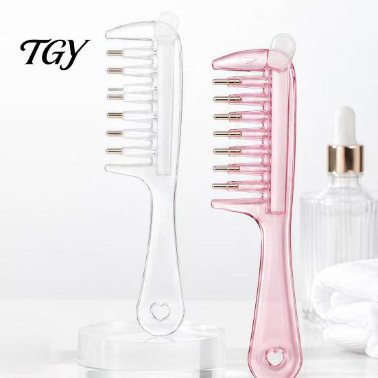 Refillable Hair Essence Comb Oil Applicator Comb, Scalp Massaging Minoxidil Leak Proof Dispenser for Growth Massager