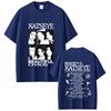 Korean Girl Group KATSEYE Beautiful Chaos Tour Tshirt Summer Casual Cotton Suitable for Both Men Women Oversized  Tshirt