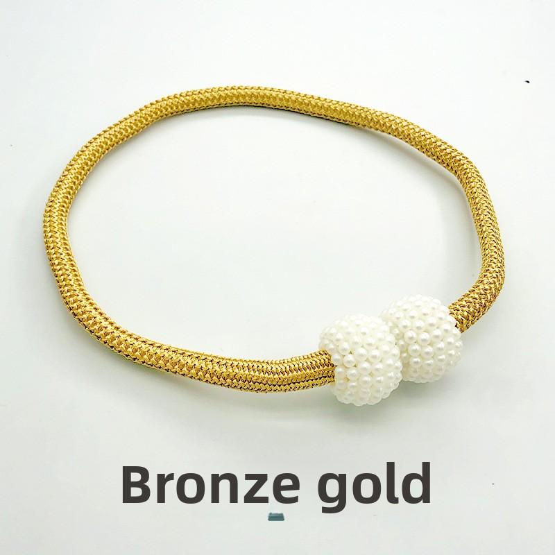 Высокопрочный магнитный притяжение жемчужный магнитный пряжка ткань для хранения галстука штора магнитная пряжка шнурок для штор