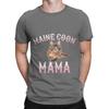 Maine Coon Mama Funny 100 Cotton TShirt maine coon Tops Tees For Unisex