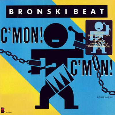 12-дюймовая пластинка BRONSKI BEAT - C'mon! Давай! MCA23630 MCA Records, Lo 1986 США Танцевальная и Электронная Музыка Б/У