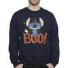 Disney Mens Lilo & Stitch Boo! Sweatshirt