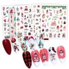 Cartoon Christmas Nail Art Sticker Cute Nail Art Accessory DIY Nails Polish Sticker Women