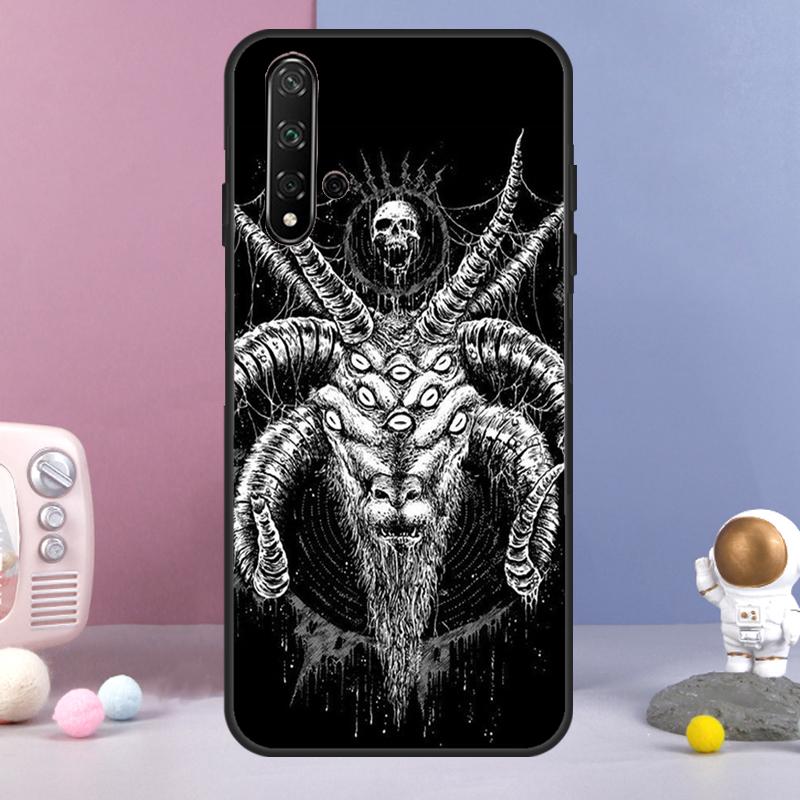 Чехол Devil Satan Для Huawei Nova Y72 Y61 Y91 Y73 Y90 Y70 Y60 12s 12i 11i 8i 9 10 SE P60 P30 Pro P40 Lite