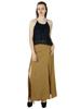Bimba Women Rayon Maxi Skirt with Long 2 Slits
