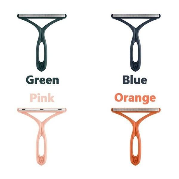 1 шт., двухсторонняя ручная щетка для волос животных, скребки для удаления пыли с одежды, скребки для удаления шерсти для собак, кошек, щетки для бытовой чистки, инструменты