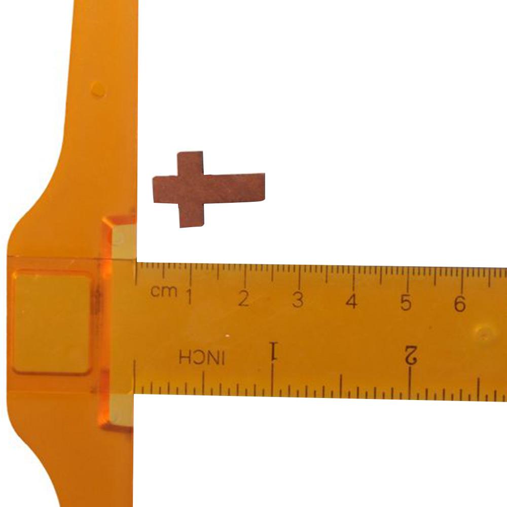 200Pcs Cross Wood Cross Charm 0.85x0.55Inch Wooden Crosses for Crafts  Hanging Ornament