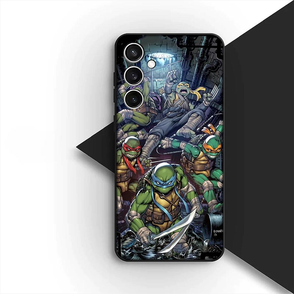 Casing for Apple iPhone 17 Pro XS Max Air 6 7 8 Plus 5 + SE 2022 SE2 16E Phone Cover Soft Case Ninjas Poster Turtles Wallpaper