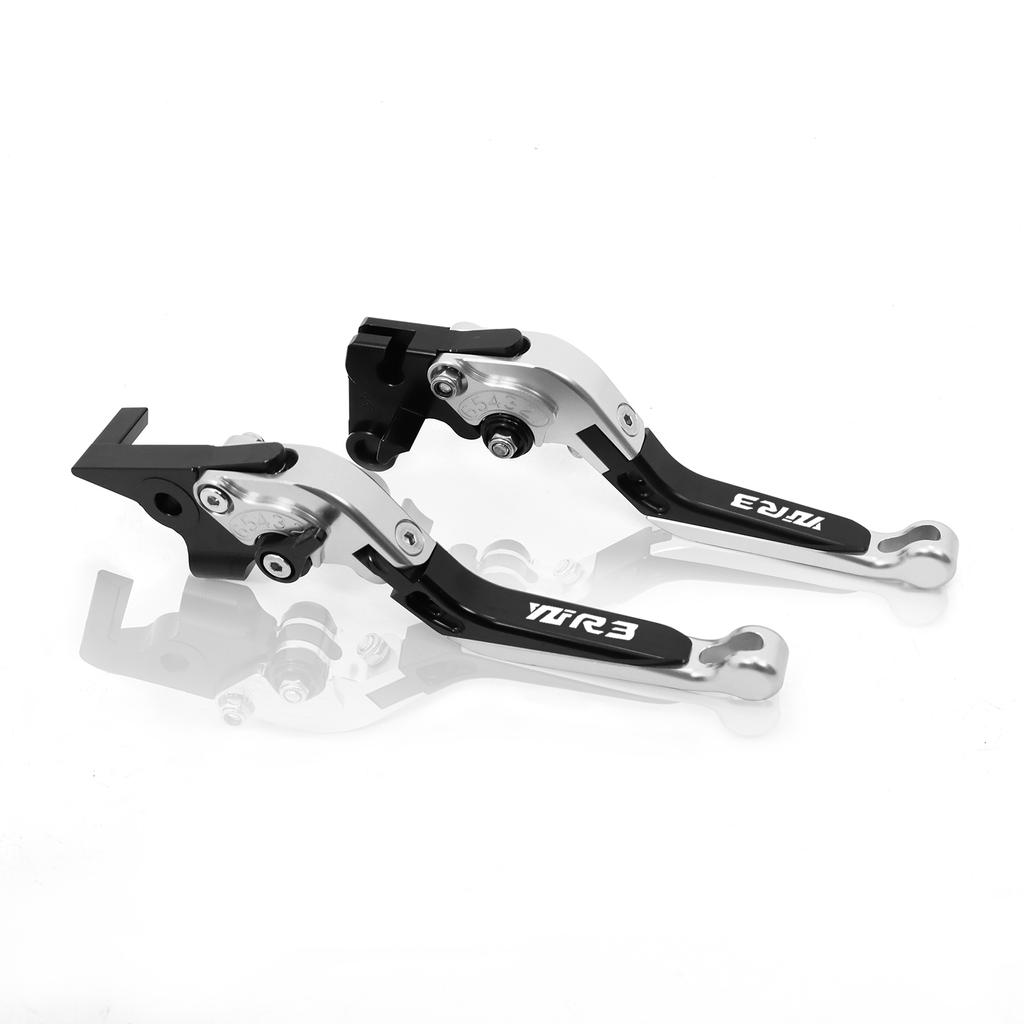 Аксессуары для мотоциклов Ручки руля Складные выдвижные регулируемые рычаги тормоза и сцепления YZF-R3 для Yamaha YZF R3 YZFR3 2015-2025