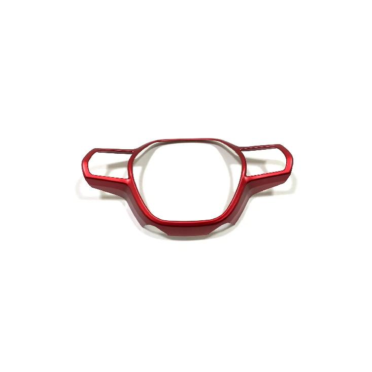 Car Steering Wheel Trim Cover Interior Decoration Frame Accessories ABS Plastic Styling For Honda Civic 11th Gen 2024