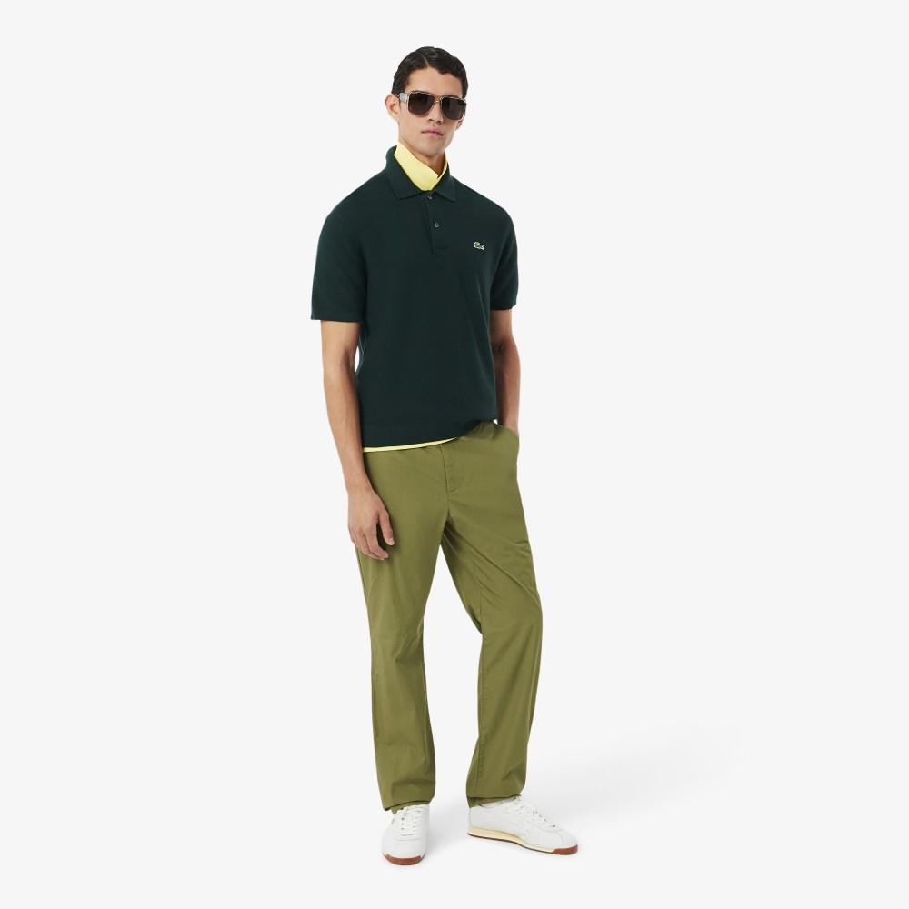 Lacoste Мужской короткий джемпер-поло с принтом Links Links AH1043-56GAFK