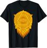 Illuminati Flower Of Life Sacred Geometry Unisex T-Shirt