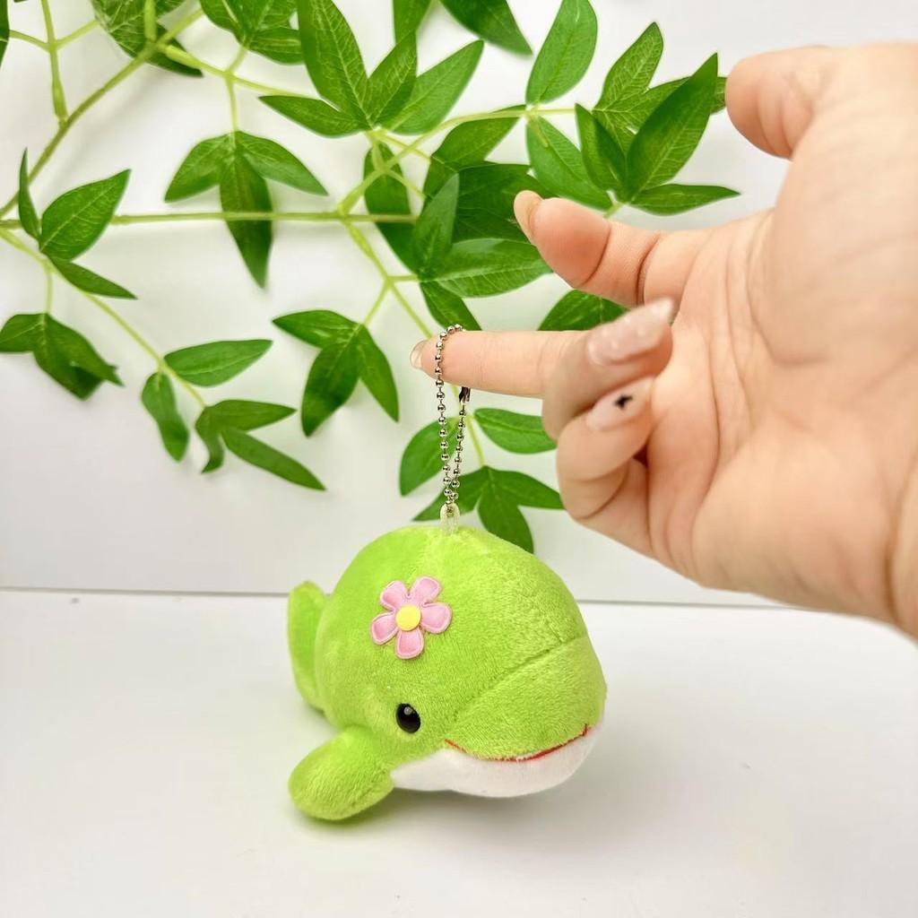 Плюшевый брелок-игрушка дельфин из короткого плюша для детей и коллекционеров