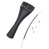 3/4 4/4 Violin Tailpiece Hill Style with 1pcs Tailgut Tailcord Durable