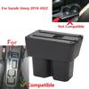 For Suzuki Jimny Armrest For Jimny JB74 Car Armrest Box 2018-2025 Retrofit Parts Storage Box Interior Details Car Accessories
