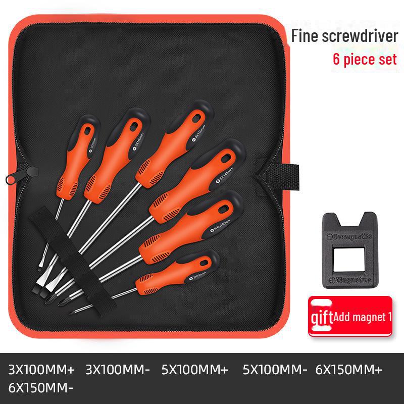 Отвертка промышленного класса Green Forest: Высокая твердость, сильный магнитный наконечник, крестообразная плоская конструкция