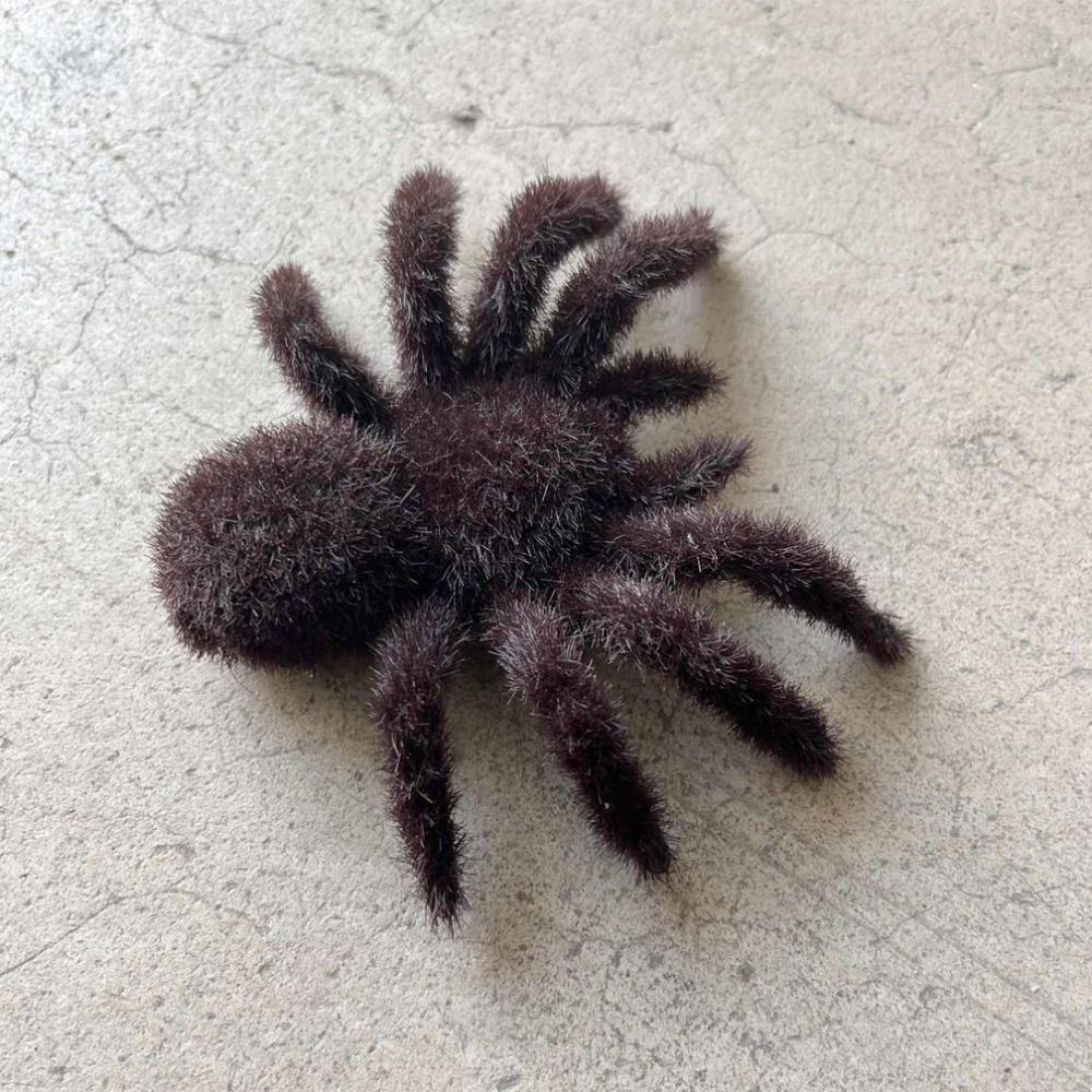 DIY имитация волосатых пауков-подвесок Реалистичная искусственная модель паука Хэллоуин