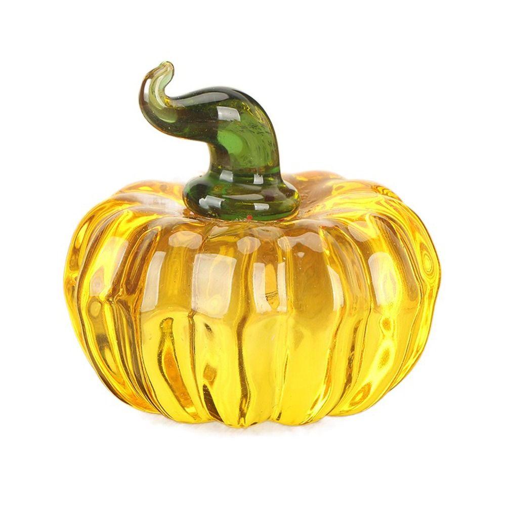 Яркая хрустальная статуэтка из хрустального фрукта, настольное украшение ручной работы, маленькая статуэтка из фрукта для дома