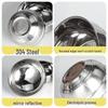 JingJingRS 304 Stainless Steel Double-Layer Insulated Dining Bowl