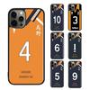 Haikyuu!!Karasuno Team Uniform Phone Case Cover For Iphone 13 Pro Max Coque 12 11 Pro Max For Apple 8 PLUS 7 6S XR X XS Fundas