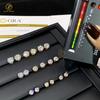 18K White Gold Yellow Gold Rose Gold Plated Moissanite Stud Earrings 5mm 6.5mm 8mm VVS Diamond Earrings for Women