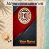 Beach TowelUnion Berlin FC Custom Name Text Personalized Soft Towel for Beach Pool Indoor Home Decor Gift