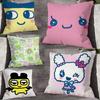 Чехол для подушки T-Tamagotchi M-Mametchi для декора дивана, автомобиля, офиса, комнаты, печатный чехол для подушки, украшения и защита