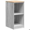 VidaXL Garage Storage Cabinet Sonoma Grey 40x51x85 Cm Pine Wood, Cabinet, Tool Cabinet, Low Cabinet, Cabinet of 860540