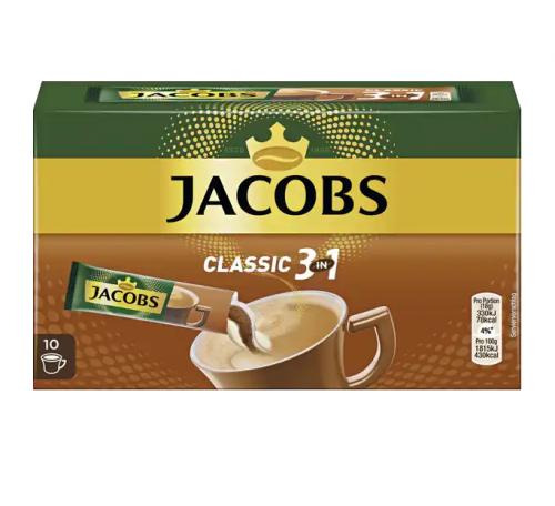 Кофе Jacobs Classic 3 в 1 Упаковка 10 шт.