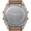Часы Timex 80 Timex 80 Розовый циферблат Нержавеющая сталь Акрил Кварцевые часы Бренд TW2W41600 Розовый [TIMEX] Женские [Товар]