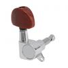6pcs/lot 3L 3R Sealed Gear Big Oval Button Acoustic Guitar Tuner Pegs