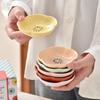 Cute Flower Shaped Sauce Ceramic Dishes Seasoning Serving Dish Spice Snack Plates Fruit Sushi Bowl Kitchen Tableware Accessories