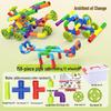 Large Early Education DIY Water Pipe Building Blocks for Kids