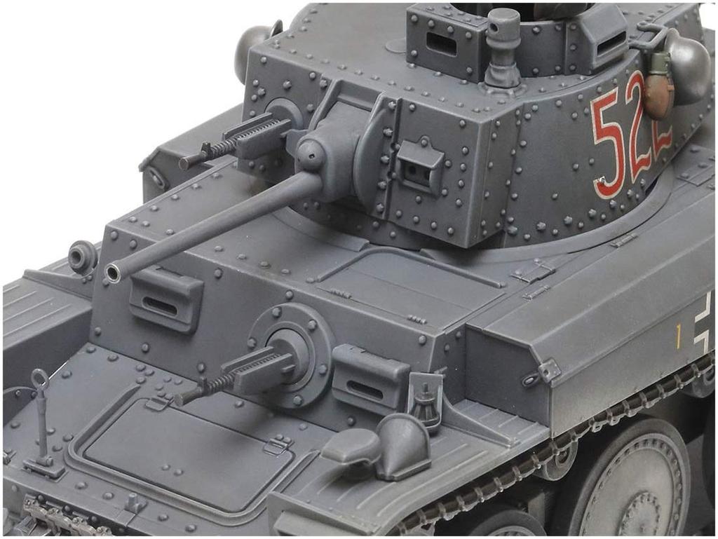 Tamiya Военная миниатюра немецкий армейский легкий танк тип 38 пластиковая модель 35369 1/35 № 369 (T) Э/Ф