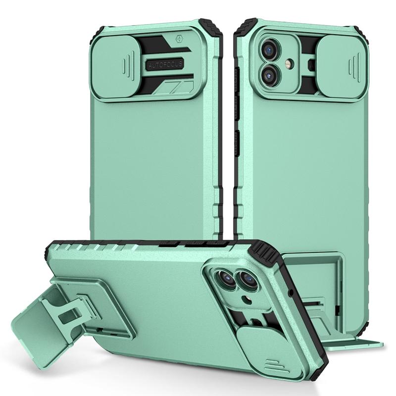 Противоударный чехол Slide Push Window Armor для Samsung Galaxy A04 A04S A04E с подставкой и защитой объектива камеры