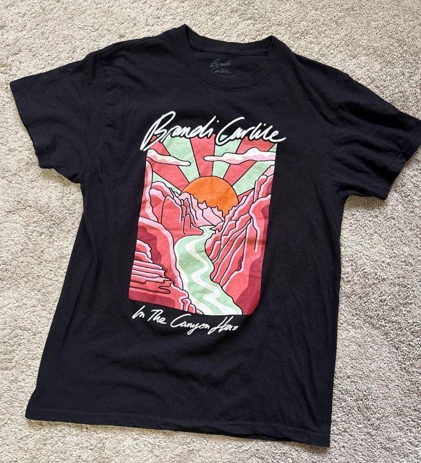 In The Canyon Haze Brandi Carlile Singer Black Unisex t-shirt full size UN010