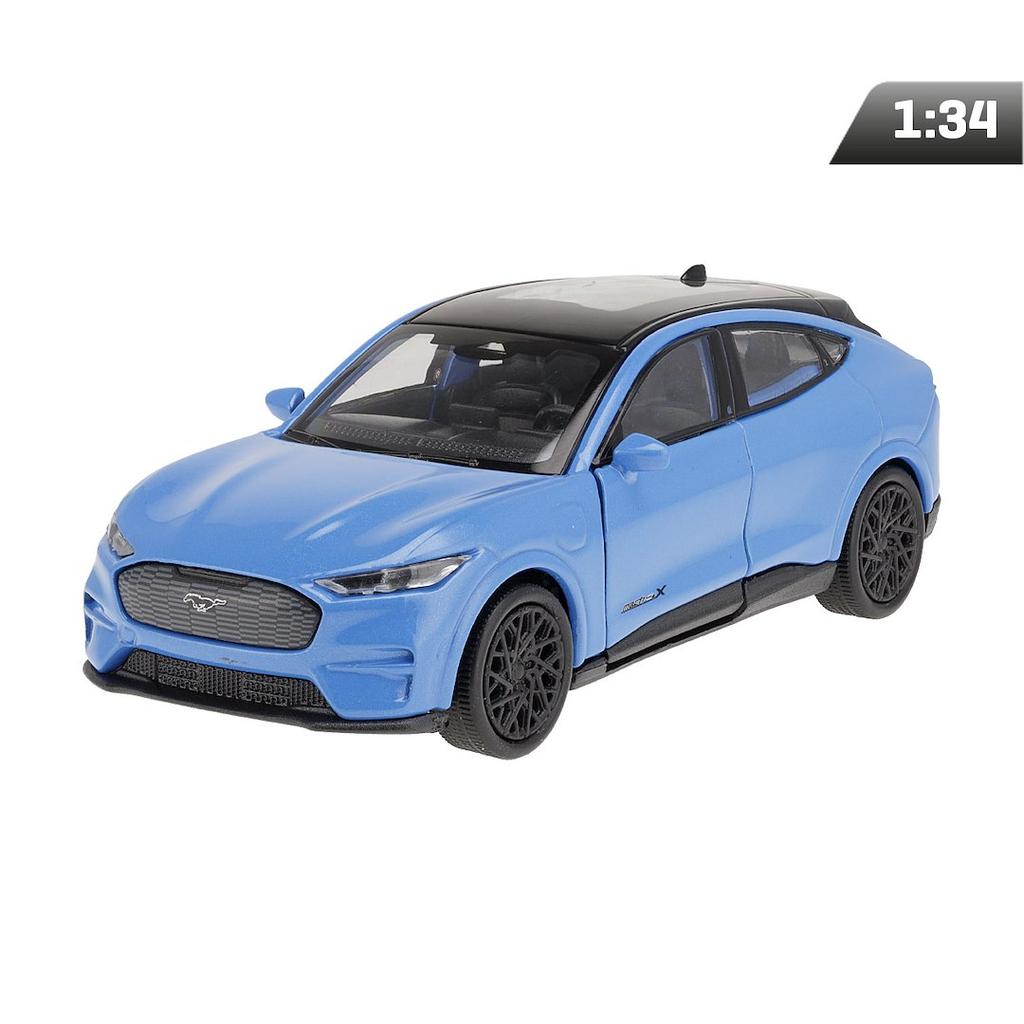 Model 1:34, Ford Mustang mach-E CT 2023, niebieski